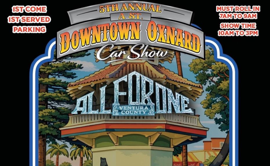 Downtown Oxnard Car Show partial flyer July 2026